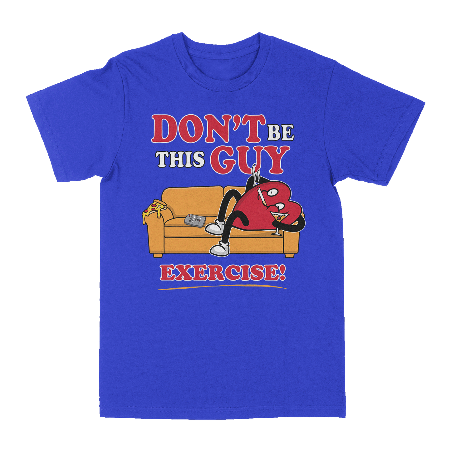 Exercise! (Don't be this guy) Unisex Shirt